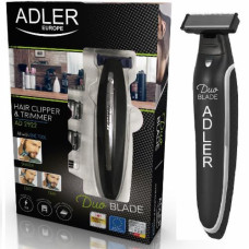 Тример Adler AD 2922 з насадками для бороди і вусів