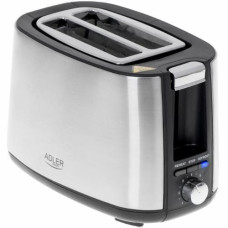 Тостер Adler AD 3214 на 2 тости, компактний