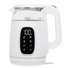Чайник Adler AD 1305 LED white silver 1.7 л з підсвіткою