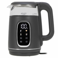 Чайник Adler AD 1305 LED grey 1.7 л з функцією кип’ятіння