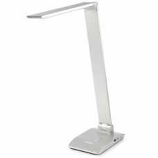 Настільна лампа Tiross TS1810 срібляста LED