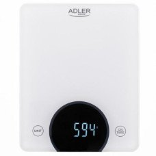 Кухонні ваги Adler AD 3173 білі, до 10 кг Кухонні ваги Adler AD 3173 білі, до 10 кг