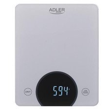 Кухонні ваги Adler AD 3173 срібні, сенсорні