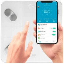 Ваги підлогові Adler AD 8186 Smart, білі, Bluetooth